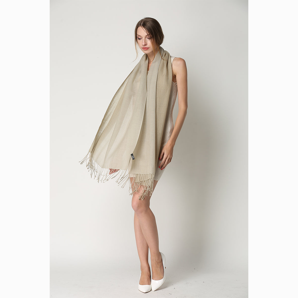 merino wool tie dye wool scarf
