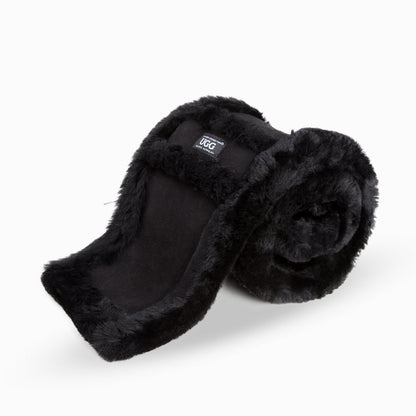 sheepskin wool scarf
