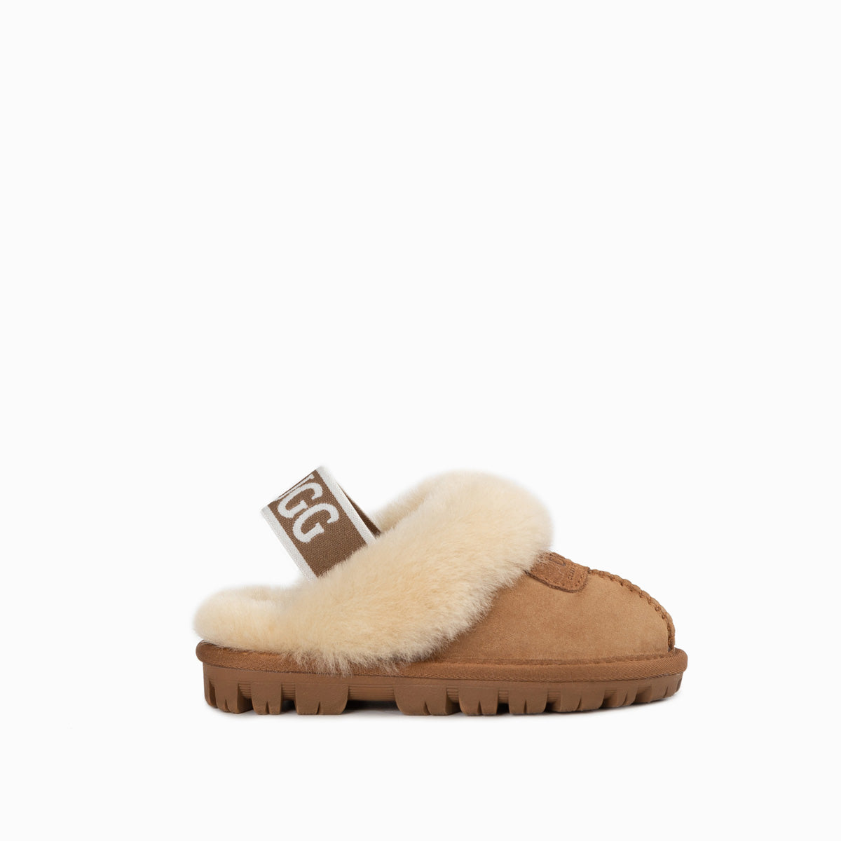 Ugg Kids Coquette  Slipper (Elastic Backstrap)( Water Resistant)