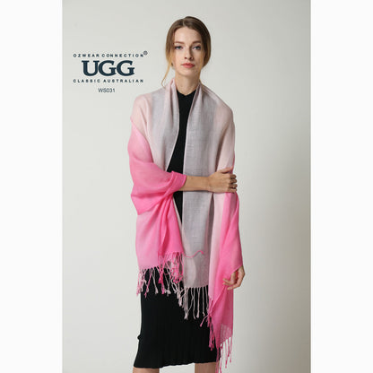 merino wool tie dye wool scarf