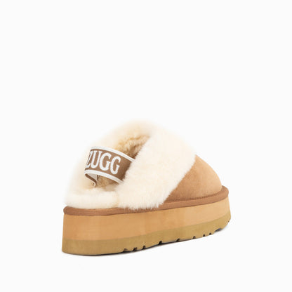Ugg Coquette Platform Slipper (Elastic Backstrap)(Water Resistant)