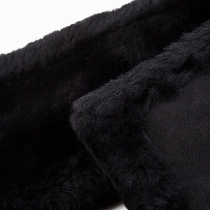 sheepskin wool scarf