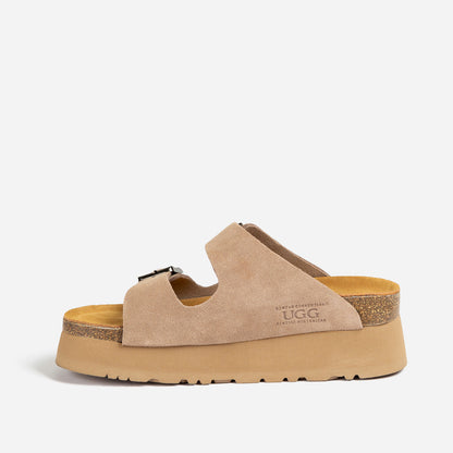 Ugg Women Aussie Victoria Platform Suede Leather