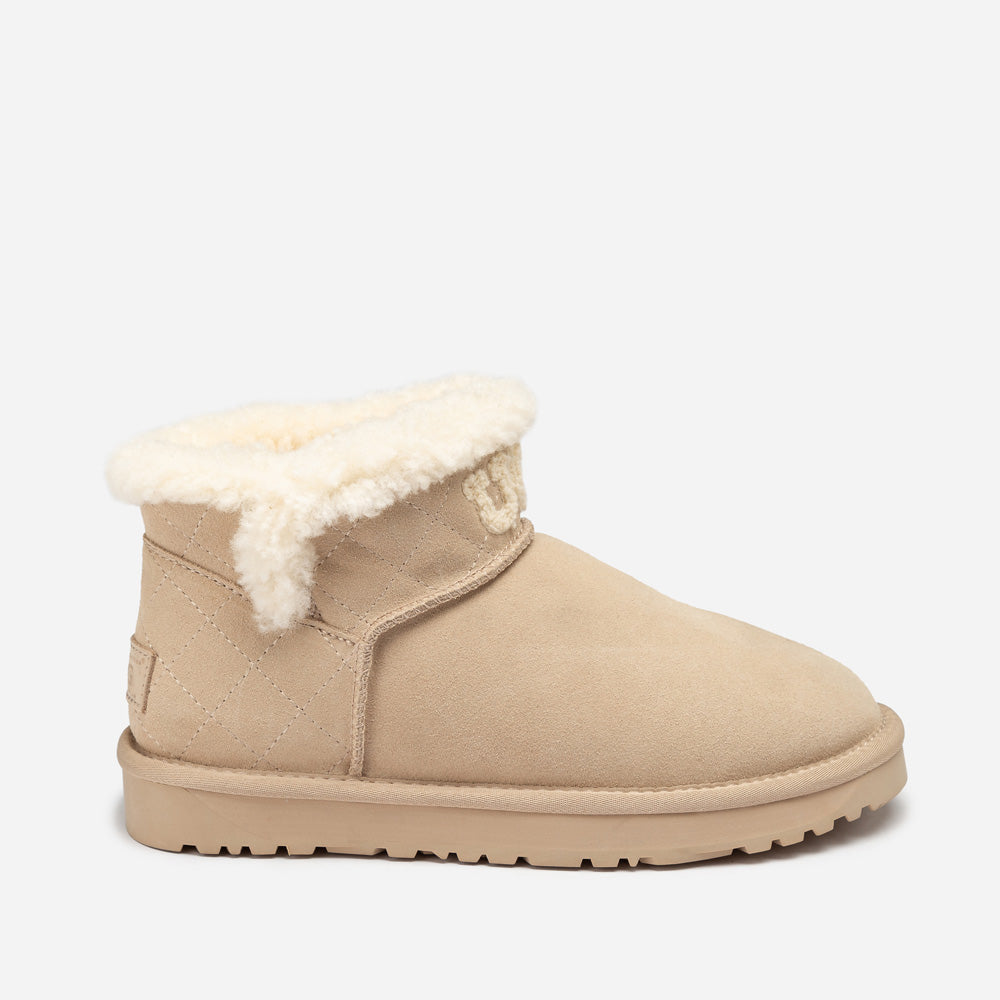 Ugg Bondi Matelassé Shearling Ultra Mini Boot
