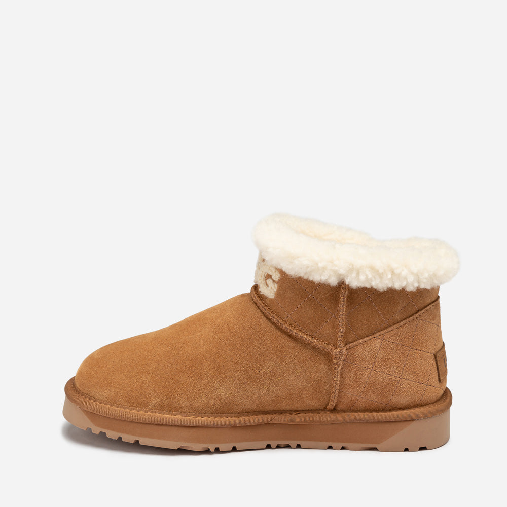 Ugg Bondi Matelassé Shearling Ultra Mini Boot