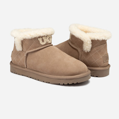 Ugg Bondi Matelassé Shearling Ultra Mini Boot