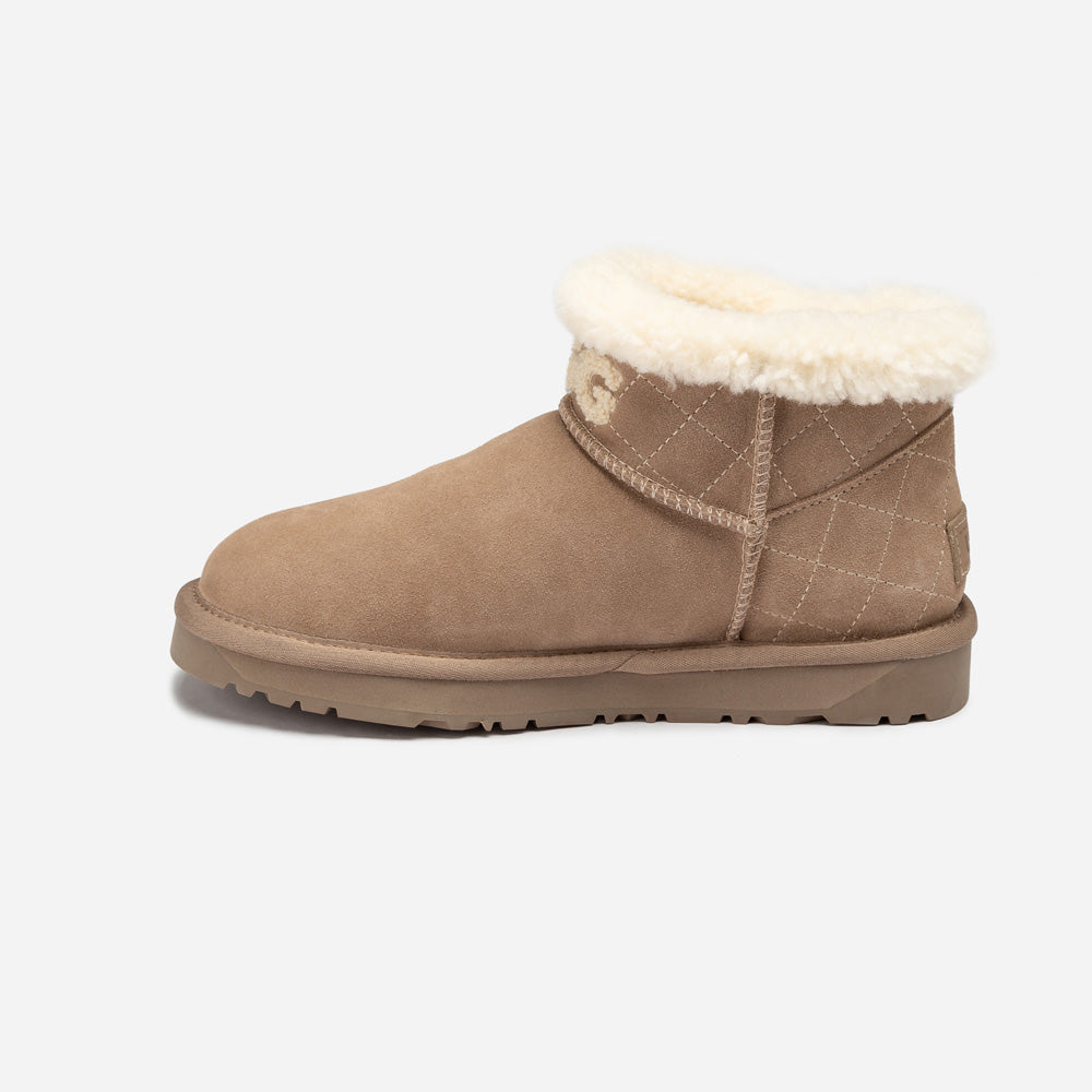 Ugg Bondi Matelassé Shearling Ultra Mini Boot