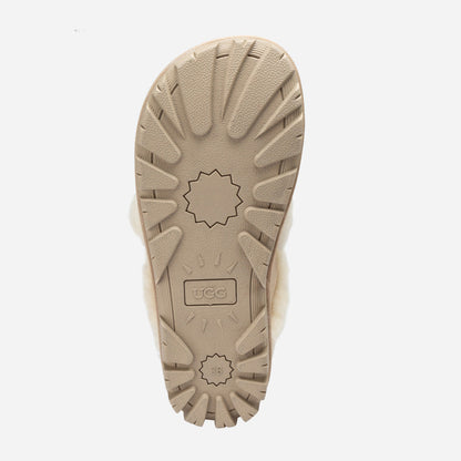 Ugg Violet Shearling Slipper (Elastic Logo) (Detachable Feature)