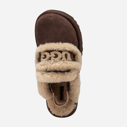 Ugg Violet Matelassé Shearling Platform Slipper (Detachable Feature)