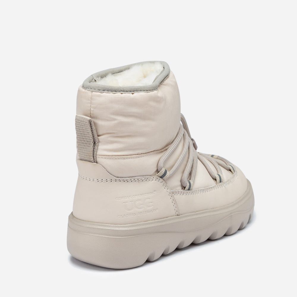 Ugg Kids Down Lace-Up Snow Boots (Water Resistant)