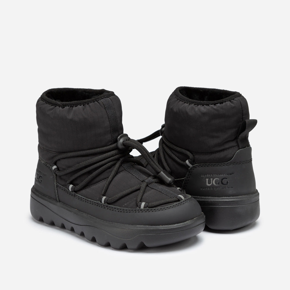 Ugg Kids Down Lace-Up Snow Boots (Water Resistant)