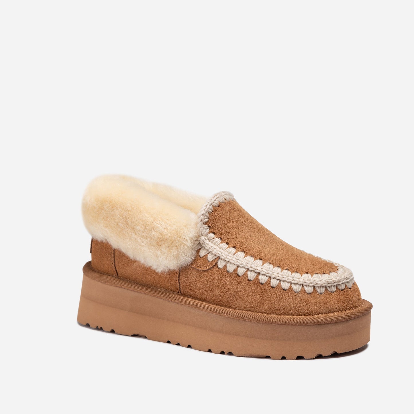 Ugg Eskimo Platform Collar Moccasin