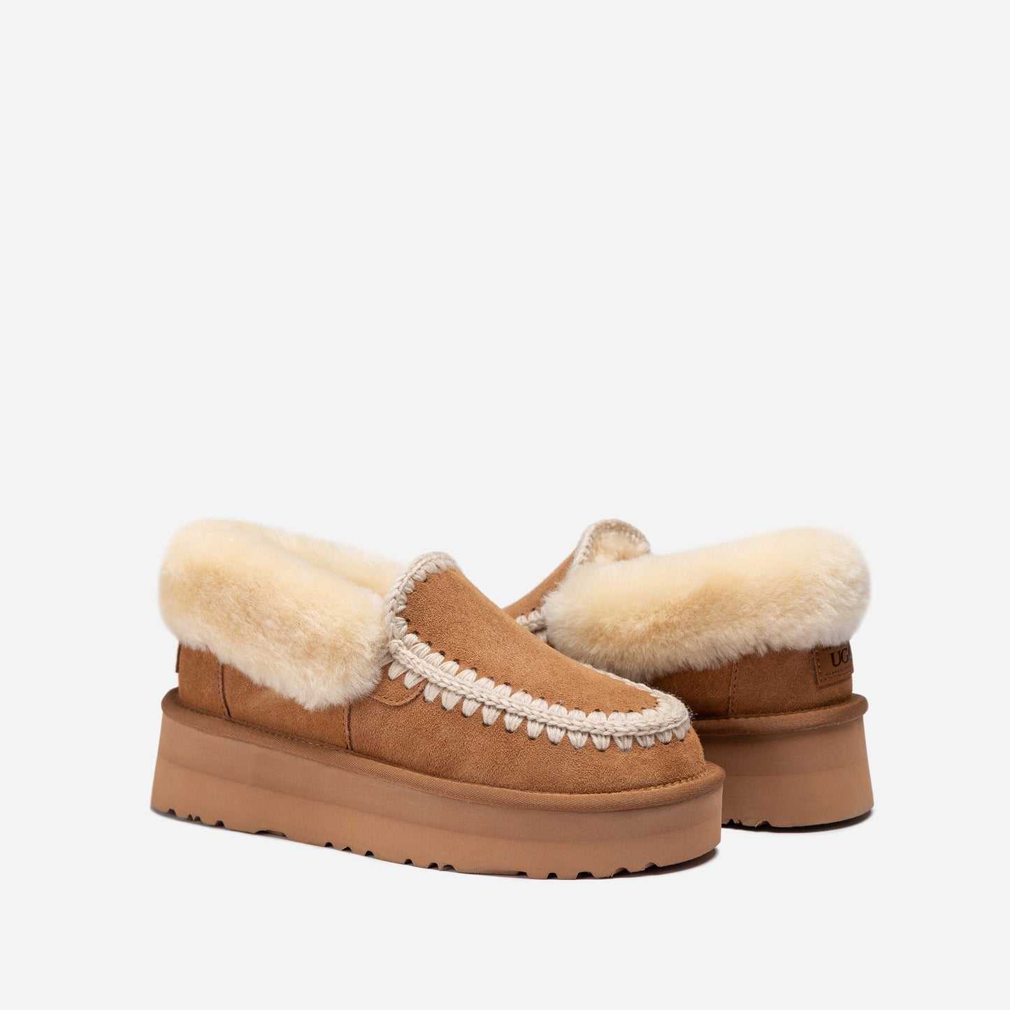 Ugg Eskimo Platform Collar Moccasin