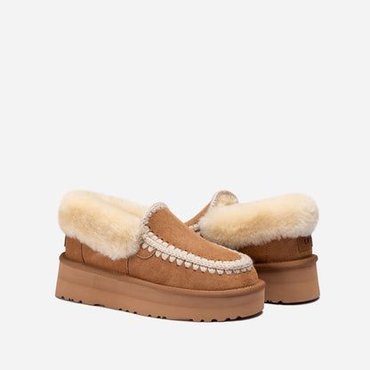 Ugg Eskimo Platform Collar Moccasin