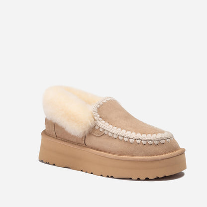 Ugg Eskimo Platform Collar Moccasin