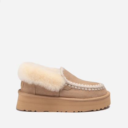 Ugg Eskimo Platform Collar Moccasin