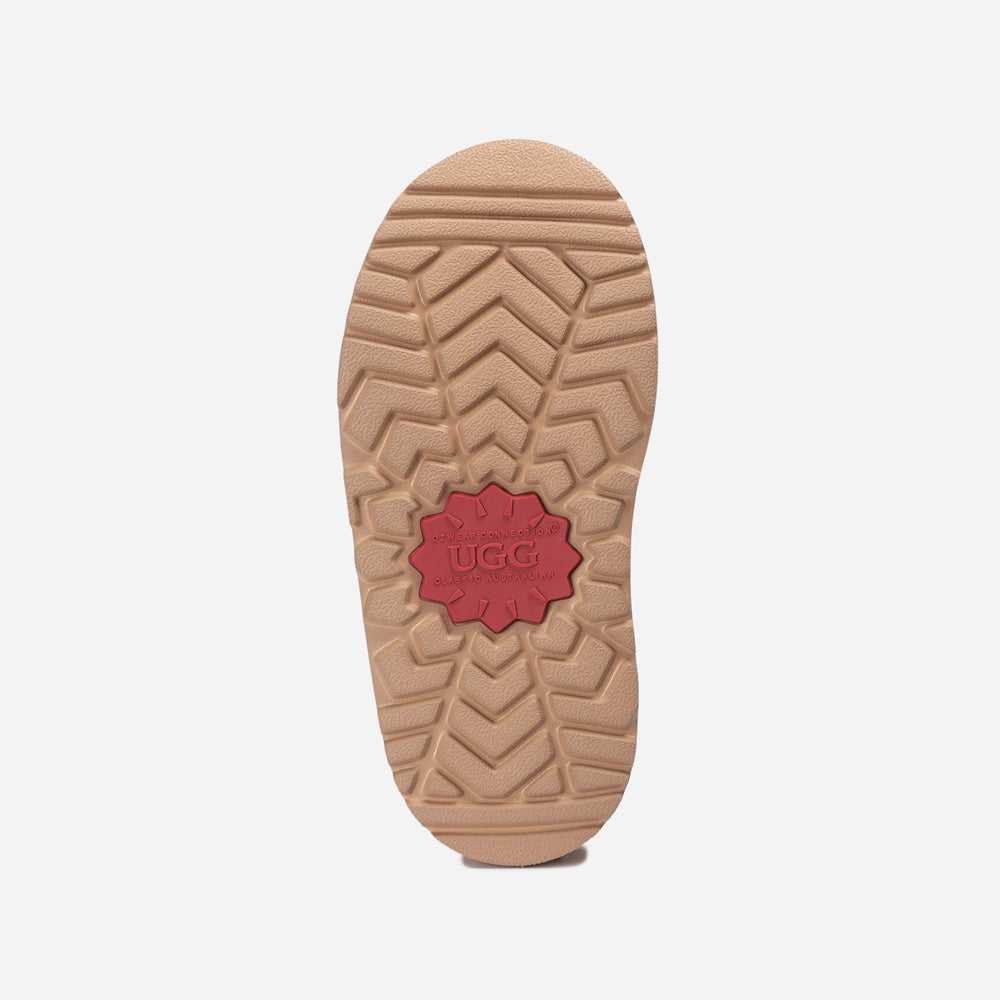 Ugg Classic Kids Clear Mini Boots (Waterproof) (Glow In Dark Logo)