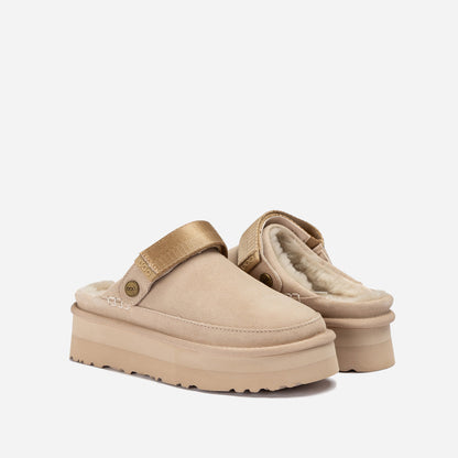 Ugg Oz Platform Shearling Clog