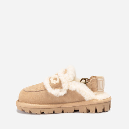 Ugg Kids Violet Shearling Slipper (Detachable Feature)