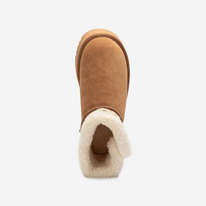 Ugg Bondi Matelasse Platform Shearling Mini Boot