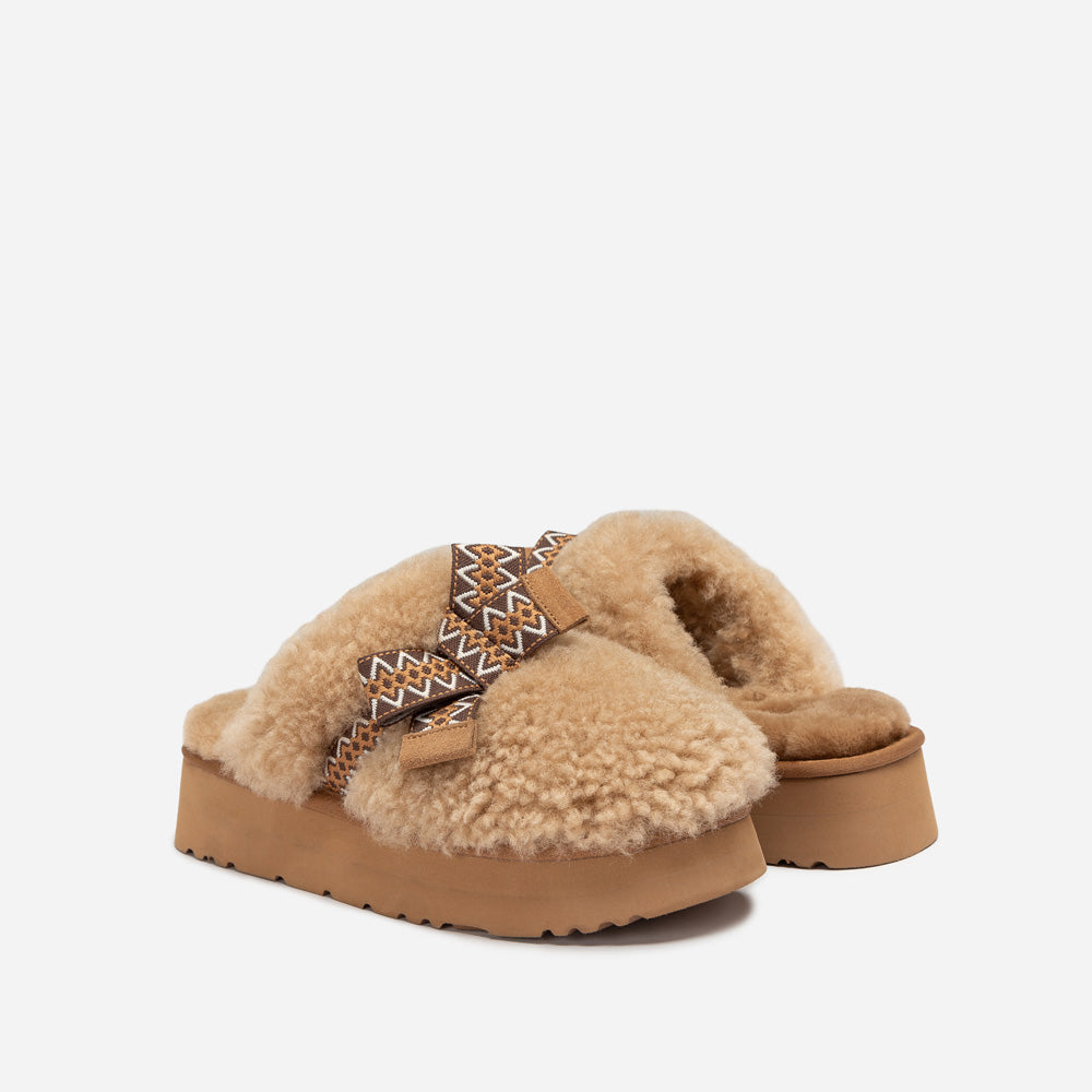 Ugg Cemila Shearling Platform Slipper