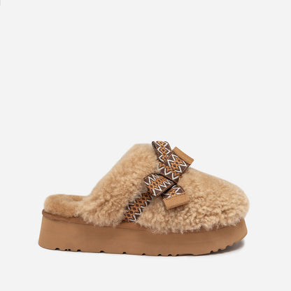 Ugg Cemila Shearling Platform Slipper