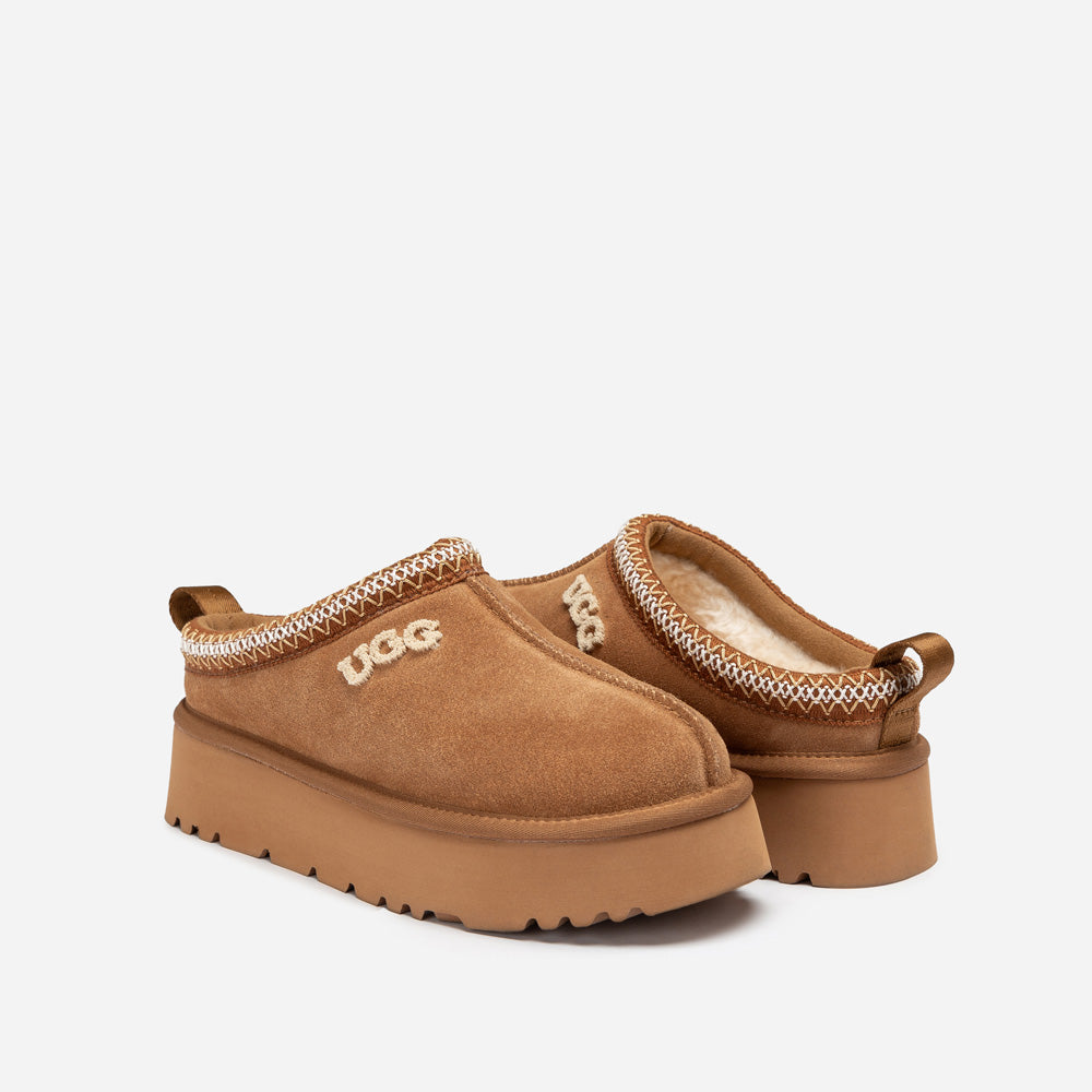 Ugg Sydney Embroidery Platform Slipper