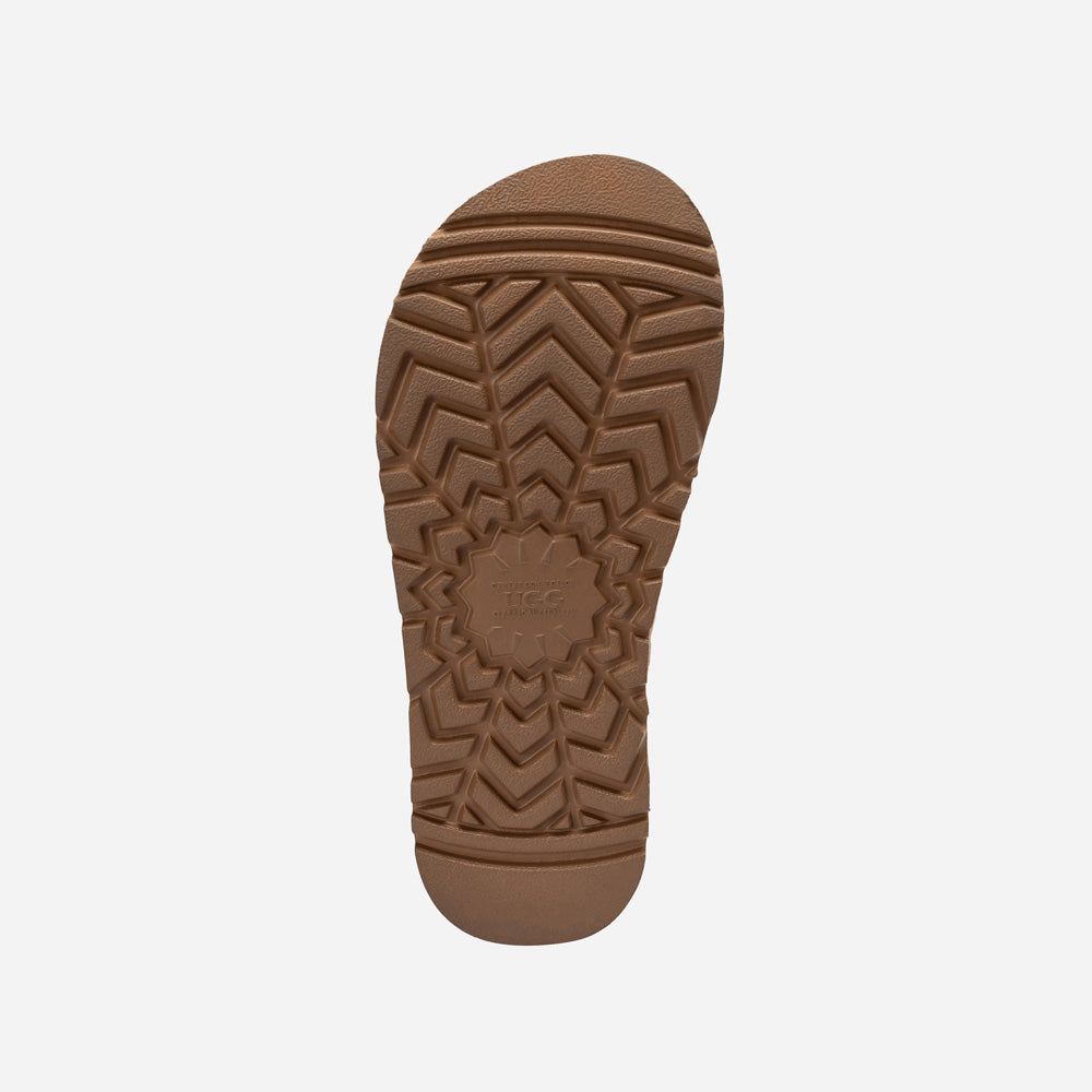 Ugg Violet Matelasse Shearling Platform Slipper