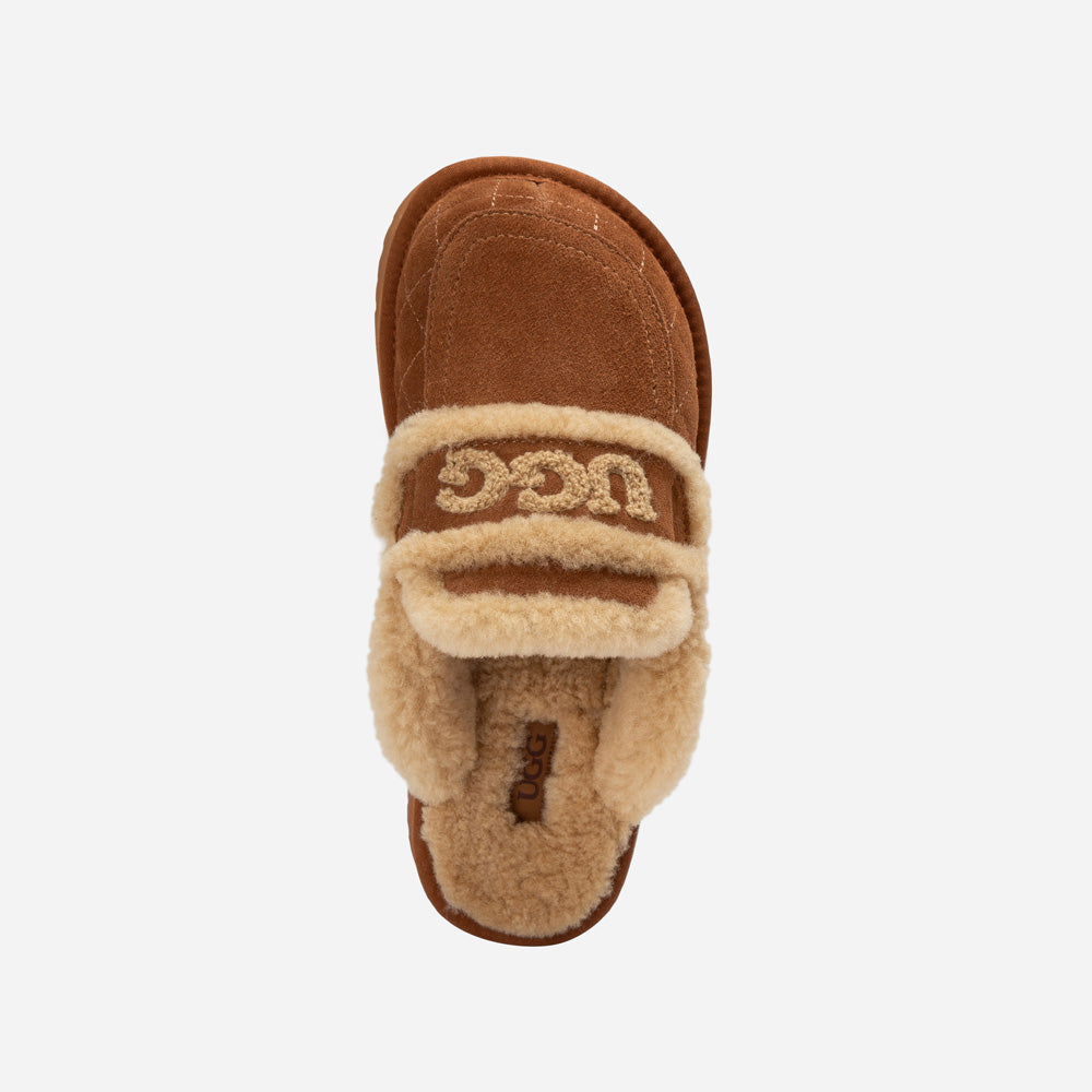 Ugg Violet Matelasse Shearling Platform Slipper