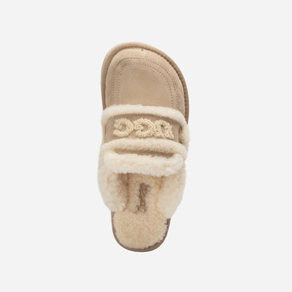 Ugg Violet Matelasse Shearling Platform Slipper