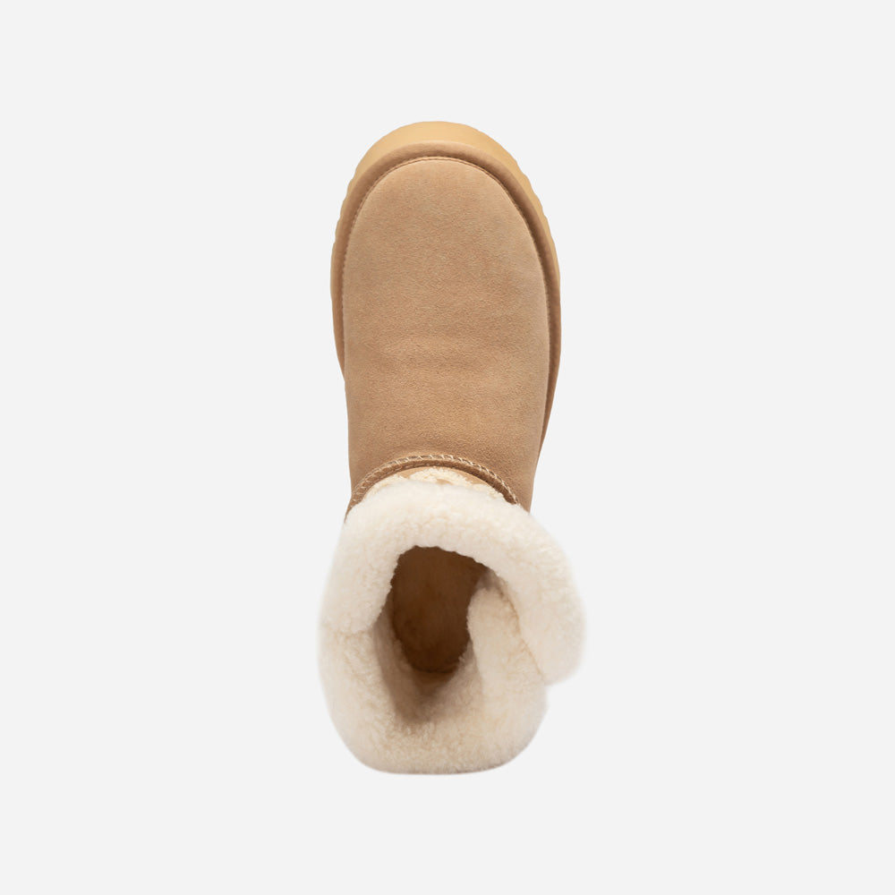 Ugg Bondi Matelasse Platform Shearling Mini Boot