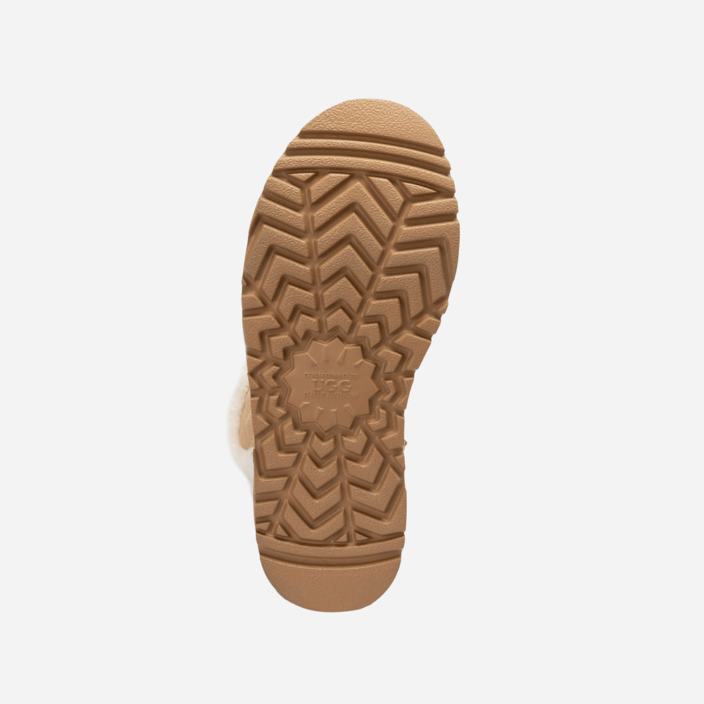 Ugg Bondi Matelasse Platform Shearling Mini Boot