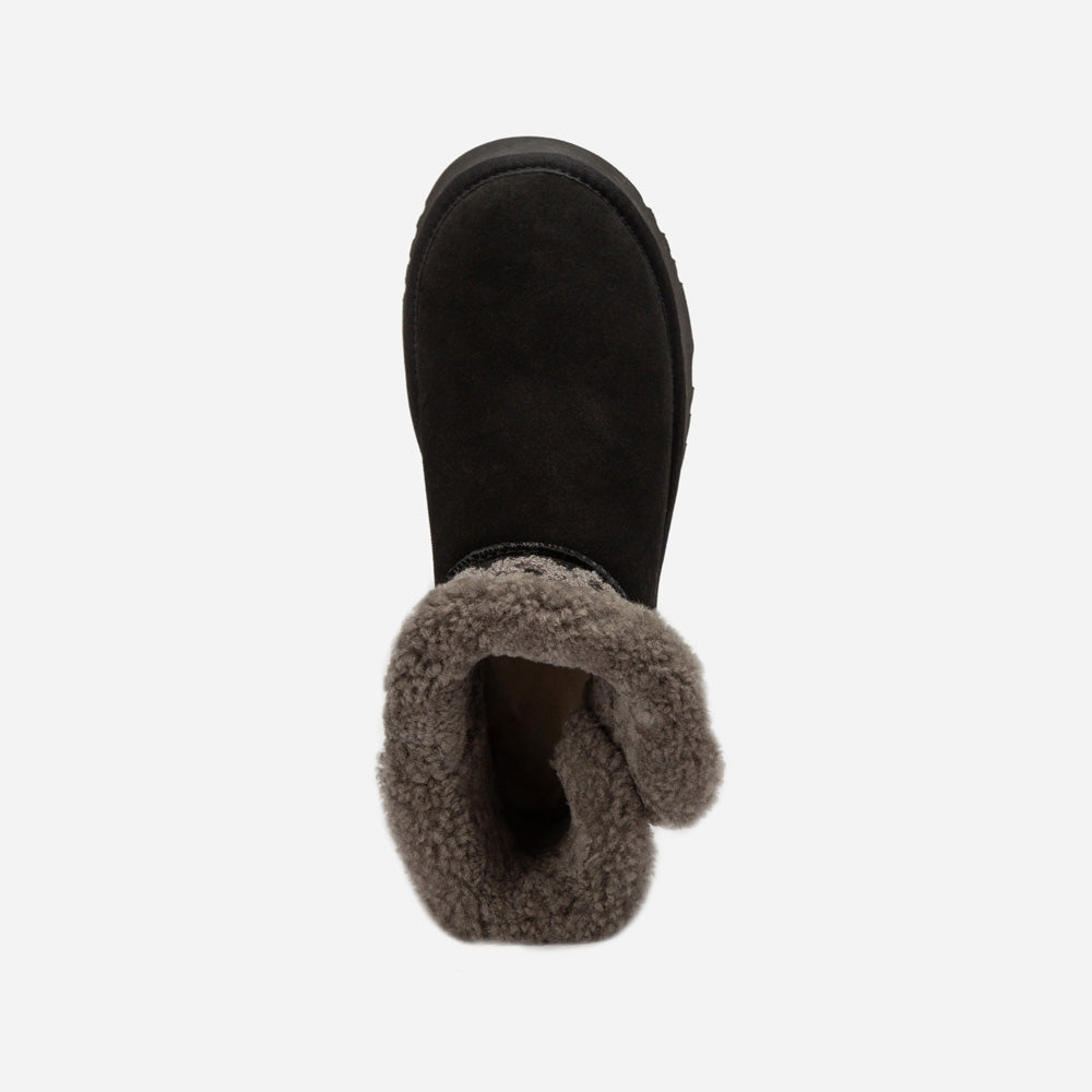 Ugg Bondi Matelasse Platform Shearling Mini Boot