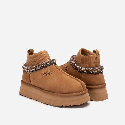 Ugg Sydney Knit Platform Slipper