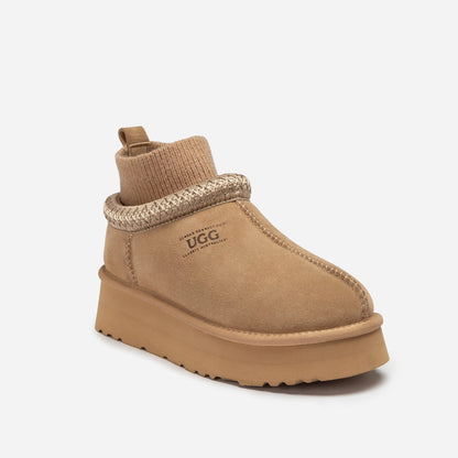 Ugg Sydney Knit Platform Slipper