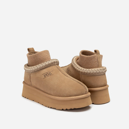 Ugg Sydney Knit Platform Slipper