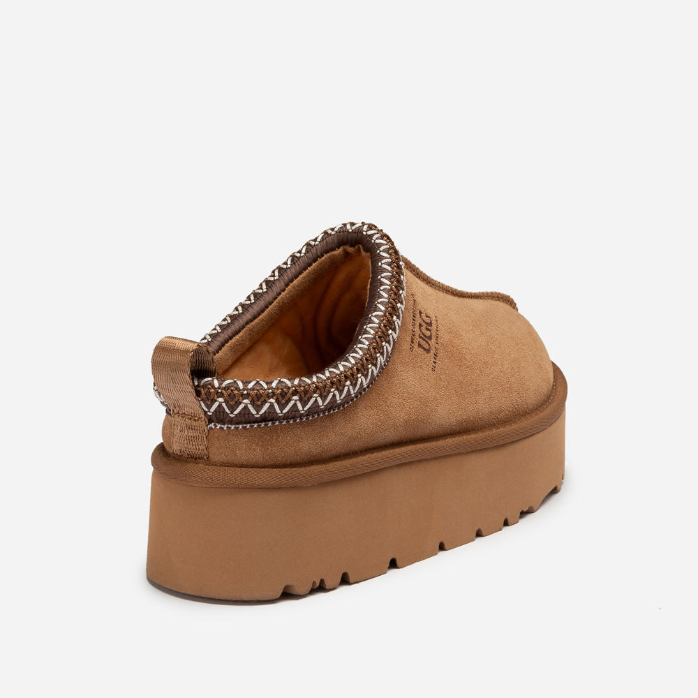 Ugg Sydney Spring Platform Slipper (Water Resistant) (Detachable Wool Insole)