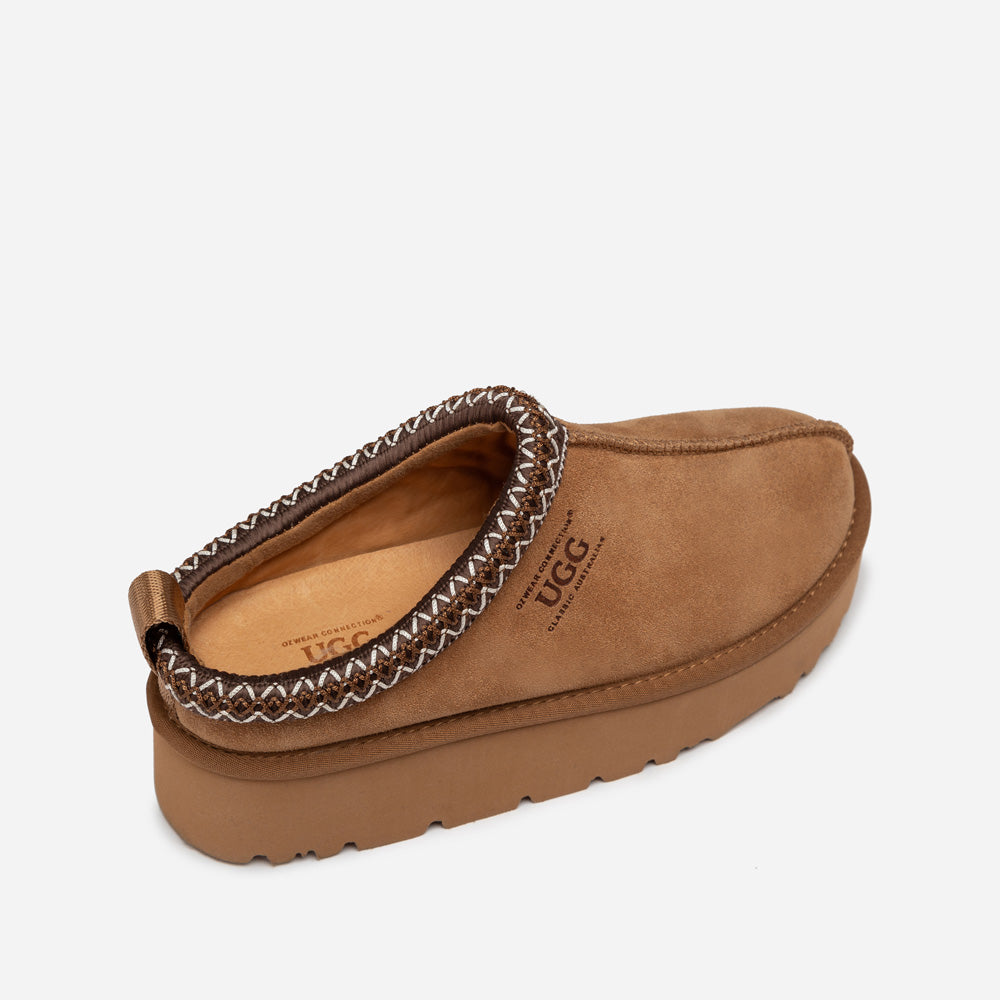 Ugg Sydney Spring Platform Slipper (Water Resistant) (Detachable Wool Insole)