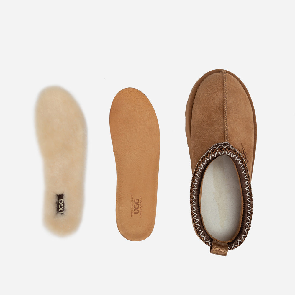 Ugg Sydney Spring Platform Slipper (Water Resistant) (Detachable Wool Insole)