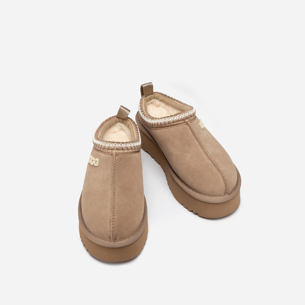 Ugg Sydney Embroidery Platform Slipper