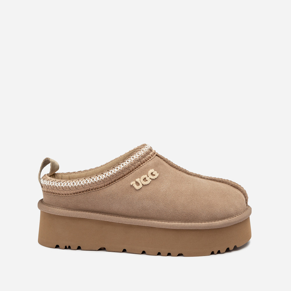 Ugg Sydney Embroidery Platform Slipper