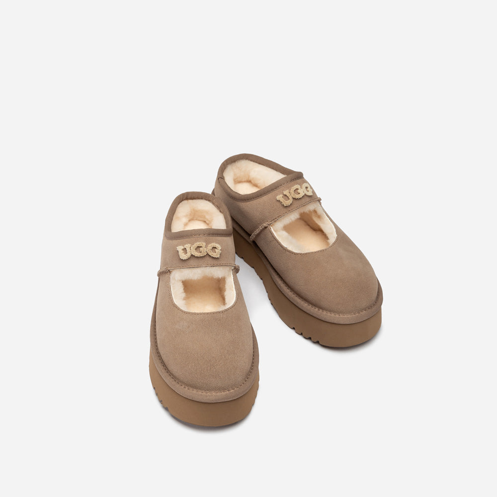 Ugg Mary Jane Emb Logo Platform