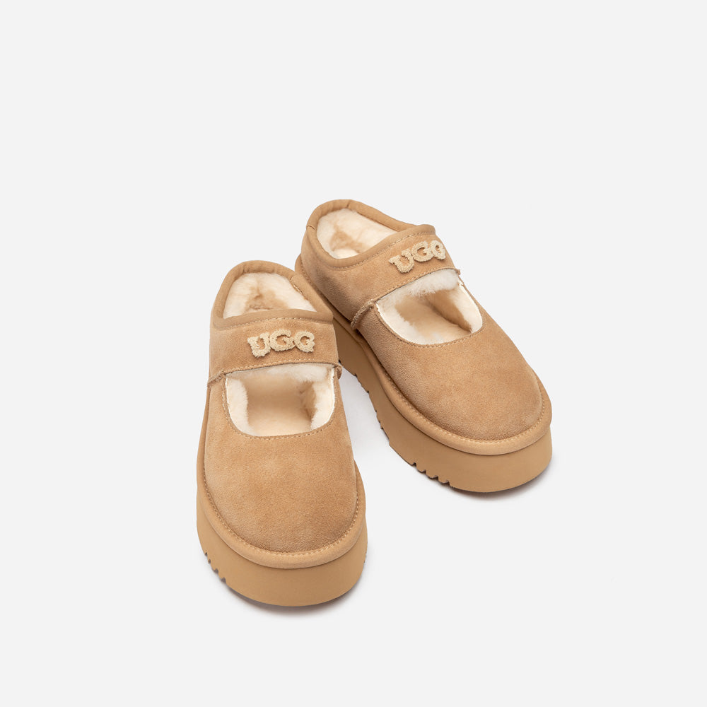 Ugg Mary Jane Emb Logo Platform