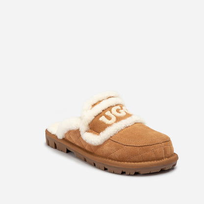 Ugg Violet Matelasse Shearling Slipper