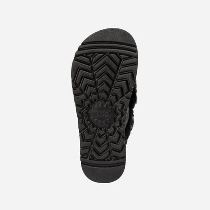 Ugg Violet Matelasse Shearling Platform Slipper