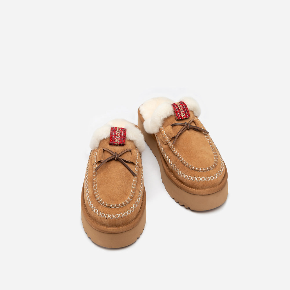 Ugg Letitia Platform Slipper (Replaceable Decoration)