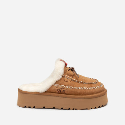 Ugg Letitia Platform Slipper (Replaceable Decoration)