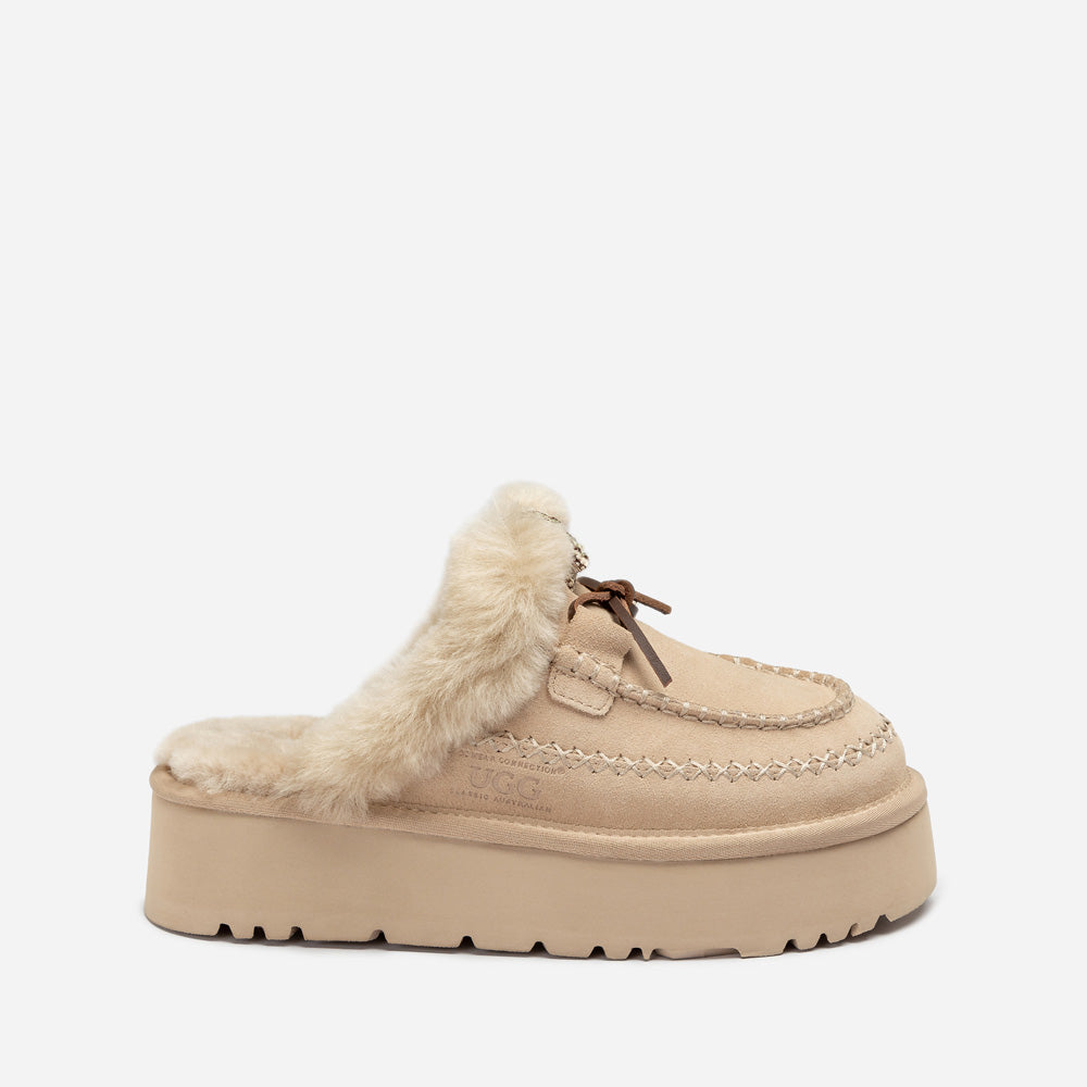 Ugg Letitia Platform Slipper (Replaceable Decoration)
