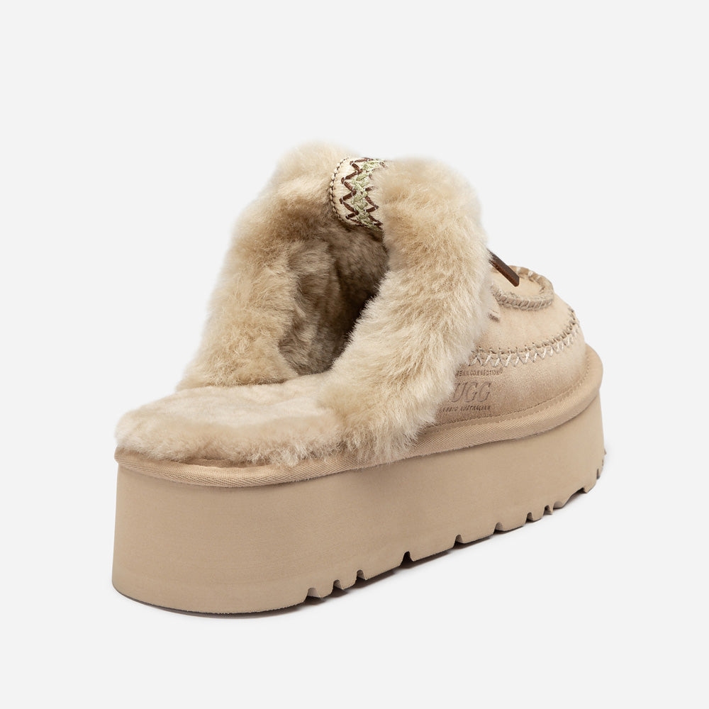 Ugg Letitia Platform Slipper (Replaceable Decoration)
