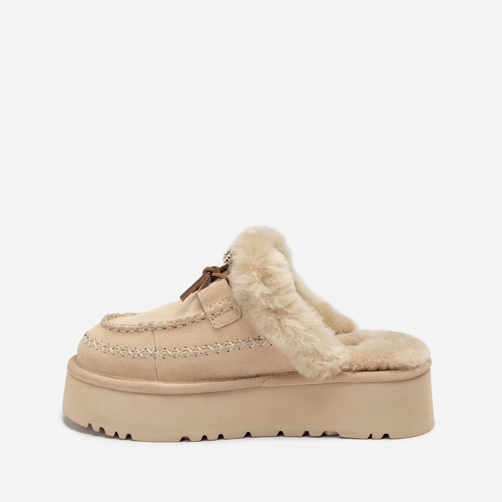 Ugg Letitia Platform Slipper (Replaceable Decoration)